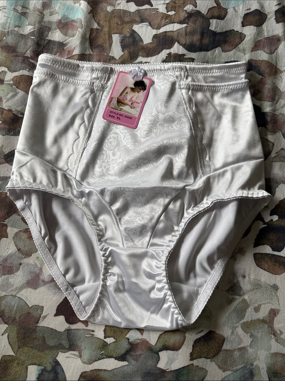 Women's White High-Waist Shaping Briefs - Comfort Support